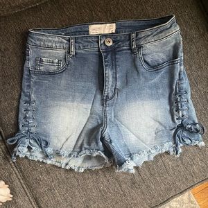 Jean shorts